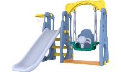 Slide Swing Basketball 3 in 1 Blue New
