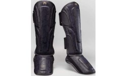 Venum Impact Evo Scales Shin Guards - Dark Purple
