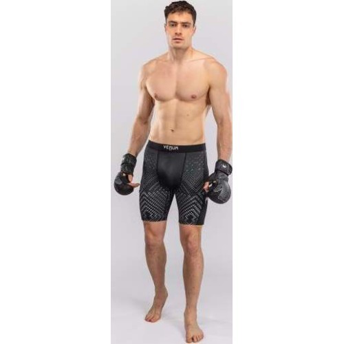 Venum Midnight Fury Vale Tudo Shorts - Black/Grey/Silver