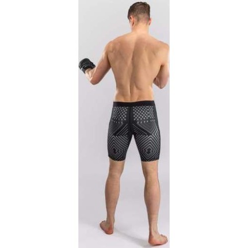 Venum Midnight Fury Vale Tudo šorti - melni/pelēki/sudraba