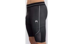 Venum Stealth Vale Tudo šorti, melni/balti