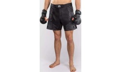 Venum Midnight Fury Fightshorts - Black/Grey/Silver