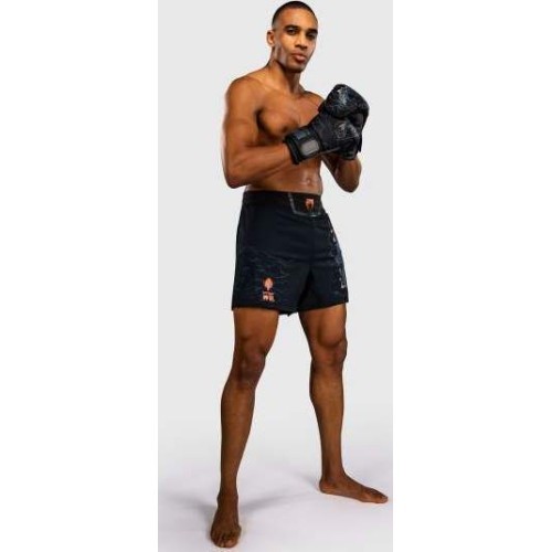Шорты MMA Venum Thunder Dragon - черные/серые/медные