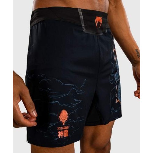 MMA šorti Venum Thunder Dragon - melni/pelēki/vara
