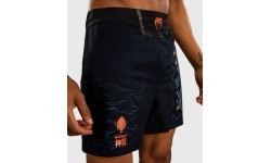 MMA šorti Venum Thunder Dragon - melni/pelēki/vara
