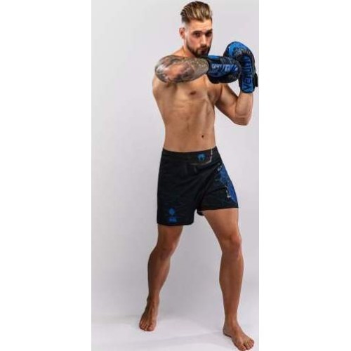 Venum Thunder Dragon Fightshorts - Black/Royal Blue