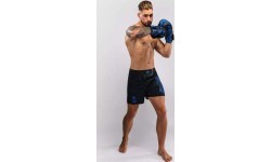 Шорты для ММА Venum Thunder Dragon, чёрный/королевский синий