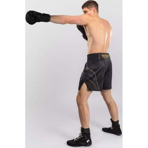 Venum Streamline Boxing Shorts - Black/Gold