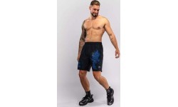 Venum Thunder Dragon Training Shorts - Black/Royal Blue