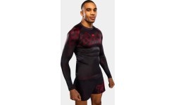 Venum Spectre garroku rashguard krekls – melns/sarkans