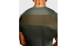 Venum Stealth Short Sleeve Rashguard - Khaki/Dark Green