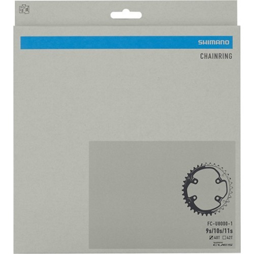 Передняя звезда Shimano CUES FC-U8000-1 // 40T, B.C.D.: 110 mm