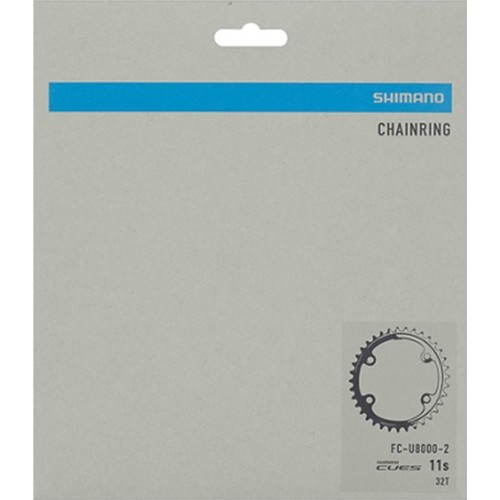 Front chainring Shimano CUES FC-U8000-2, 32T, B.C.D.: 110 mm