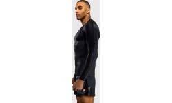 Venum Thunder Dragon rashguard ar garām piedurknēm - Black/Grey/Copper