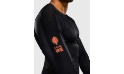 Рашгард с длинным рукавом Venum Thunder Dragon - Black/Grey/Copper