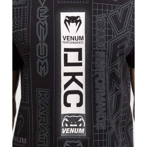 Футболка Karate Combat by Venum – черно-серая