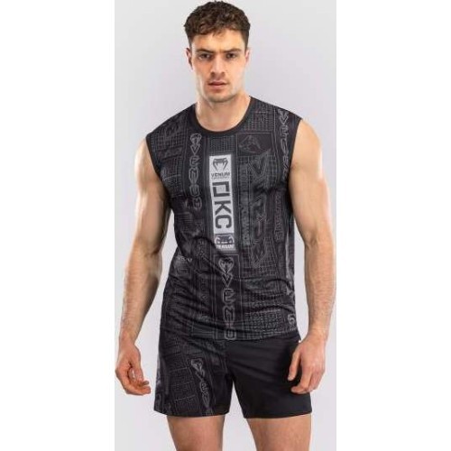 Karate Combat by Venum Dry-Tech Tank Top - Black/Grey