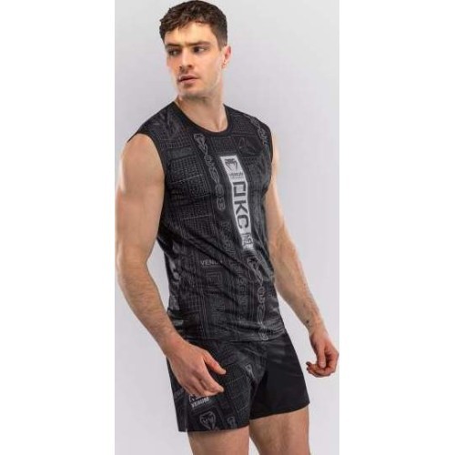 Karate Combat by Venum Dry-Tech Tank Top - Black/Grey