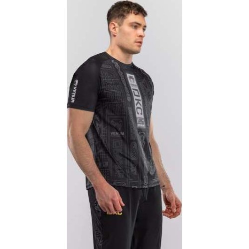 Karate Combat by Venum Dry-Tech T-Shirt - Black/Grey