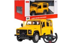 Tālvadības automašīna Land Rover Defender 1:14 RASTAR dzeltena