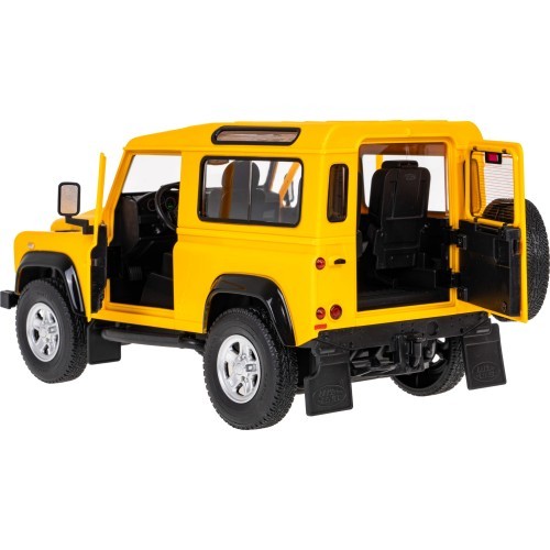 R/C car Land Rover Defender 1:14 RASTAR Yellow