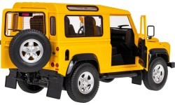 Tālvadības automašīna Land Rover Defender 1:14 RASTAR dzeltena