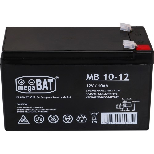 Vehicle parts battery 12V 10AH