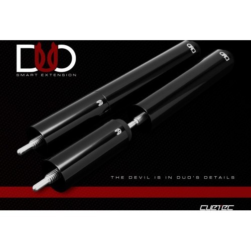 Удлинитель кия Cuetec Duo Extensions, металлик-чёрный