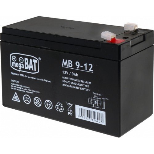 Запчасть для электромобиля – аккумулятор 12V 9AH