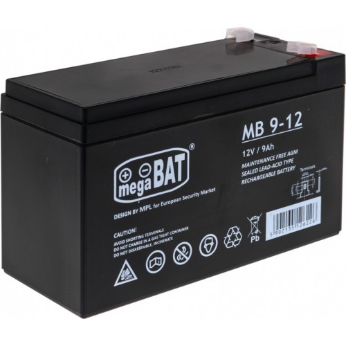 Vehicle parts battery 12V 9AH