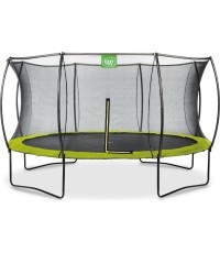 Batuts EXIT Silhouette ø427cm - zaļš