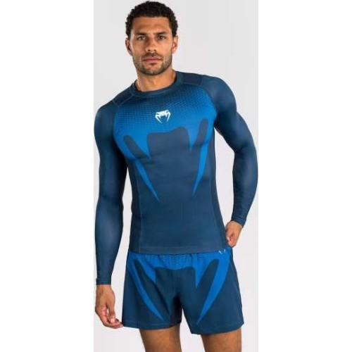 Venum No Gi Rashguards - Indigo
