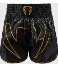 Venum Serpenti Muay Thai šorti - melni/sudraba/zelta