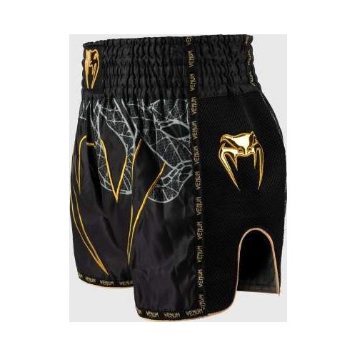 Venum Serpenti Muay Thai šorti - melni/sudraba/zelta