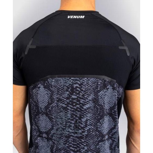 Venum G-Fit Scales Dry-Tech T-Shirt - Black/ Charcoal Grey