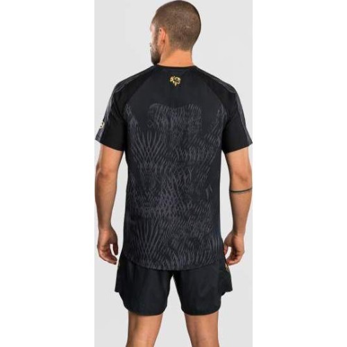 Venum x Chimaev Dry Tech krekls, melns/pelēks