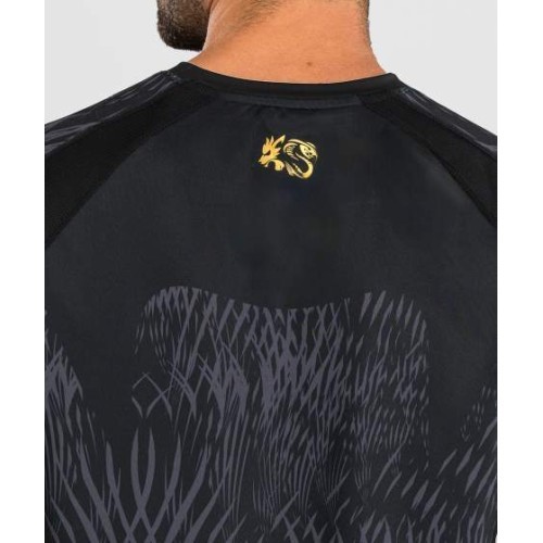 Venum x Chimaev Dry Tech krekls, melns/pelēks