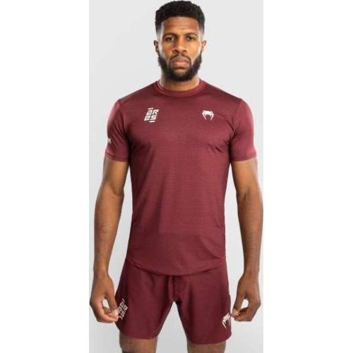 Venum x Ares Men’s Dry-Tech Shirt - Burgundy