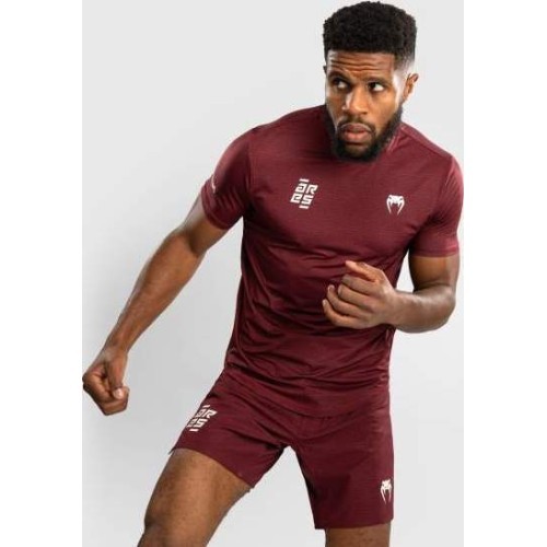 Venum x Ares Men’s Dry-Tech Shirt - Burgundy