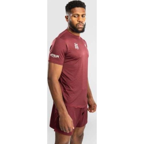 Venum x Ares Men’s Dry-Tech Shirt - Burgundy