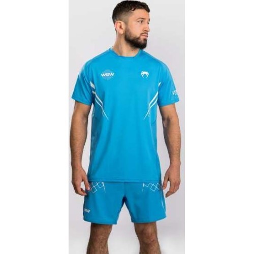 Футболка Venum x WOW FC Dry-Tech, Pacific Blue
