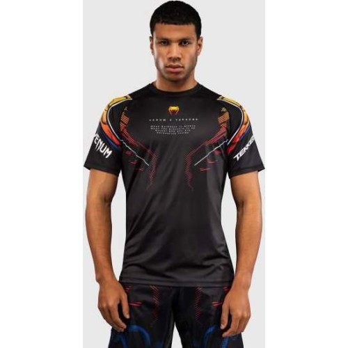 Venum x TEKKEN 8 Dry-Tech T-Shirt Yoshimitsu - Black/Orange