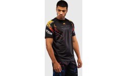 T-krekls Venum x TEKKEN 8 Dry-Tech Yoshimitsu, melns/oranžs