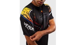 T-krekls Venum x TEKKEN 8 Dry-Tech Yoshimitsu, melns/oranžs