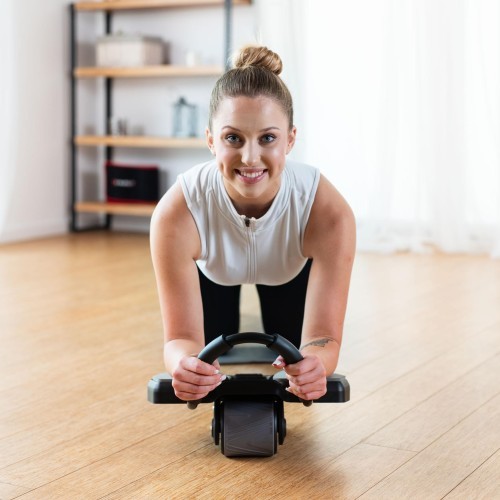 KA10 BLACK AB WHEEL FOR EXERCISING ABS MUSCLES HMS