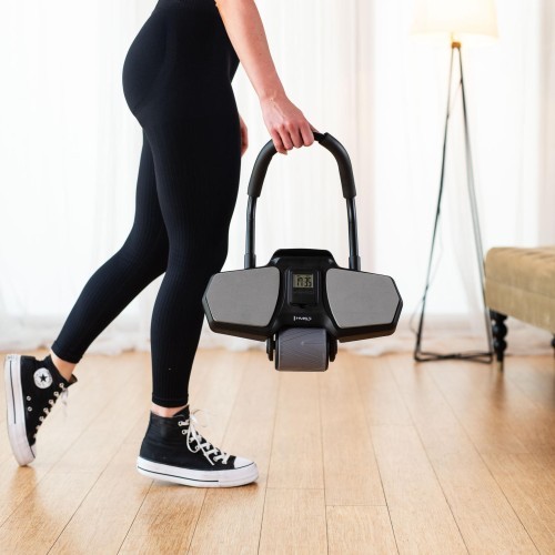 KA10 BLACK AB WHEEL FOR EXERCISING ABS MUSCLES HMS