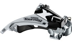 Передний переключатель Shimano Tourney FD-TY510-TS6, 3x6/7 скоростей, Dual Pull, 34,9 / 31,8 / 28,6 мм, 48T