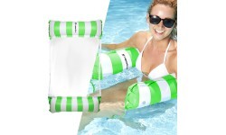 Piepūšams baseina krēsls inSPORTline WaveBed - Zaļš
