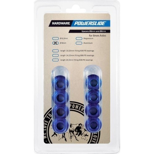 Riteņu ieliktņi Powerslide Floating 8mm