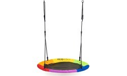 Садовые качели аистиное гнездо 100 см разноцветные ECOTOYS